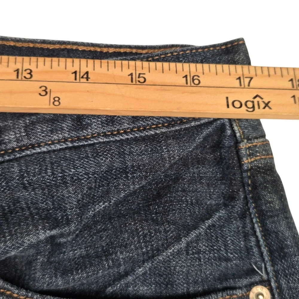 Vtg Levi's 501 Original Jeans Mens 34x30 Dark Wash Blue Straight Leg Denim